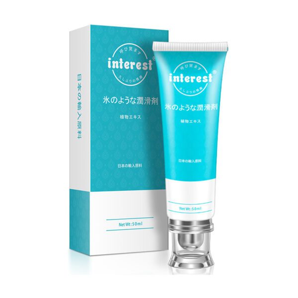 Interest Icy Lubricant - Plant-Based & Cooling 50ml