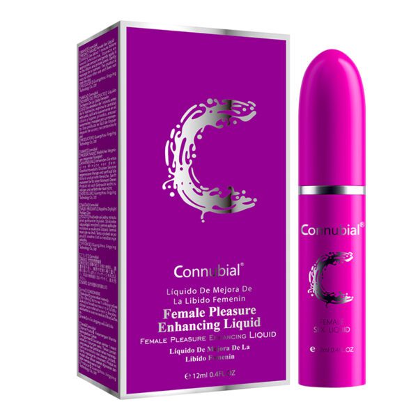 Connubial Women's Intimate Enhancer, 12ml | Menthol-Infused Liquid for Sensual Awakening
