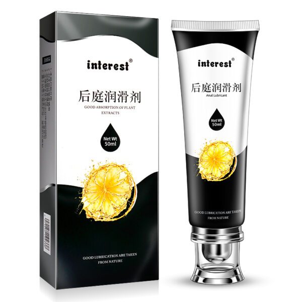 Interest Anal Lubricant - Plant-Based & Fast Absorbing