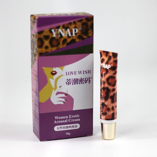 LOVE WISH Women’s Erotic Arousal Cream – YNAP® Exotic Leopard Print Edition, 18g Feminine Pleasure Cream