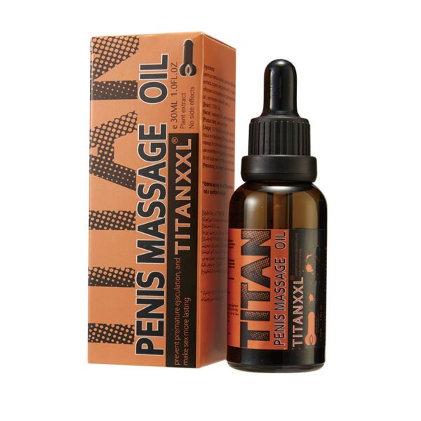 TITAN Penis Massage Oil - Soothing & Lubricating 30ml